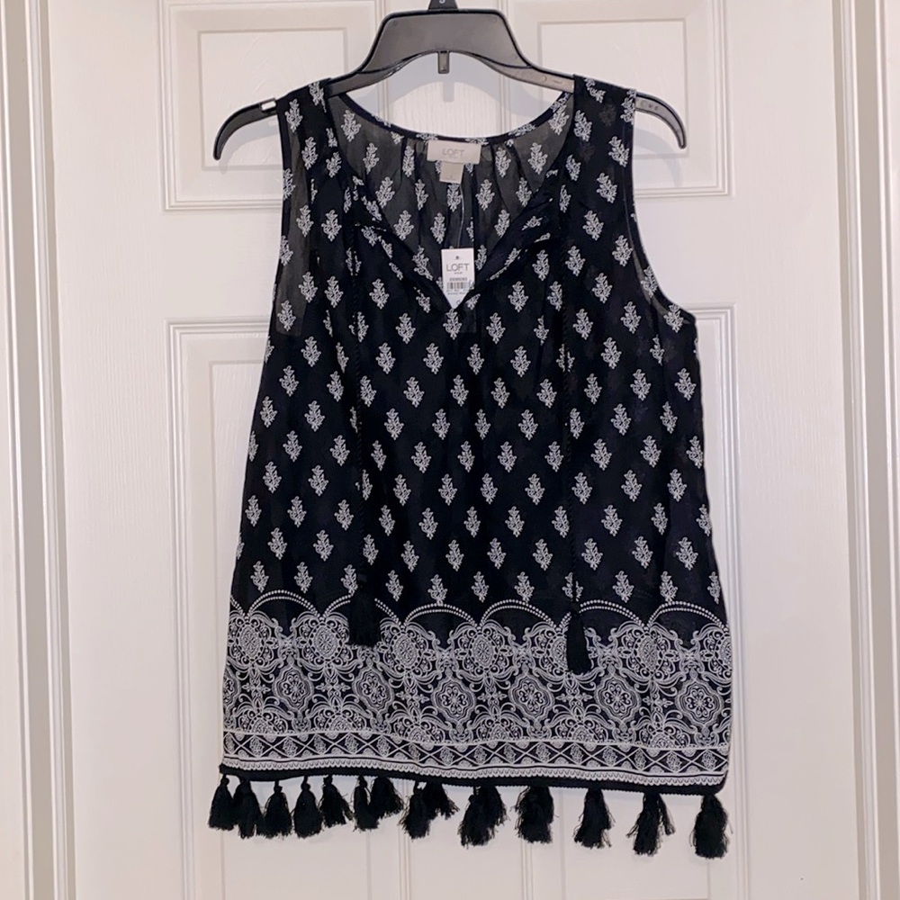 Loft NWT tank top blouse